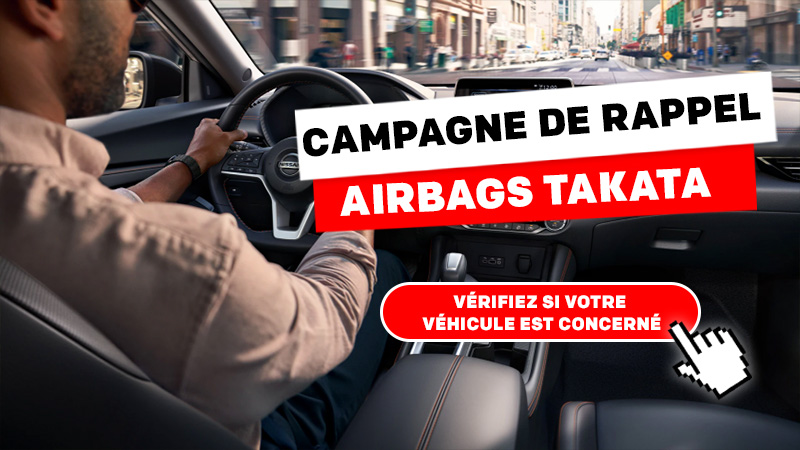 Rappel airbags TAKATA