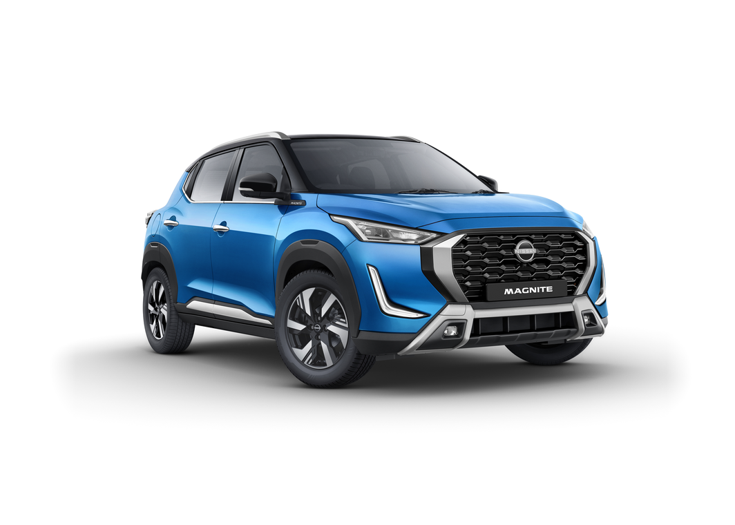 Nissan À découvrir Bleu topaze